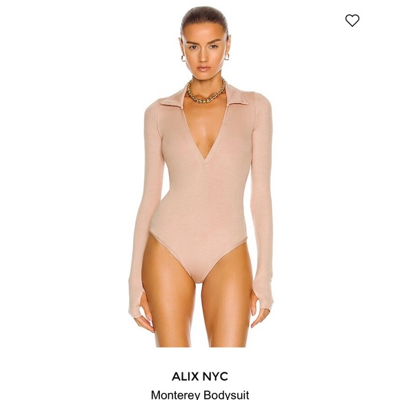ALIX NYC - Monterey Long Sleeve Bodysuit - Picture 9 of 9